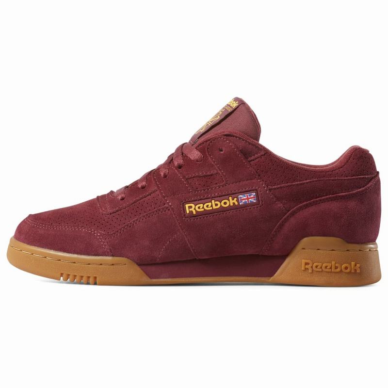 Tenisi Reebok Workout Plus Mu Barbati Rosii/Aurii Romania RF4643RX